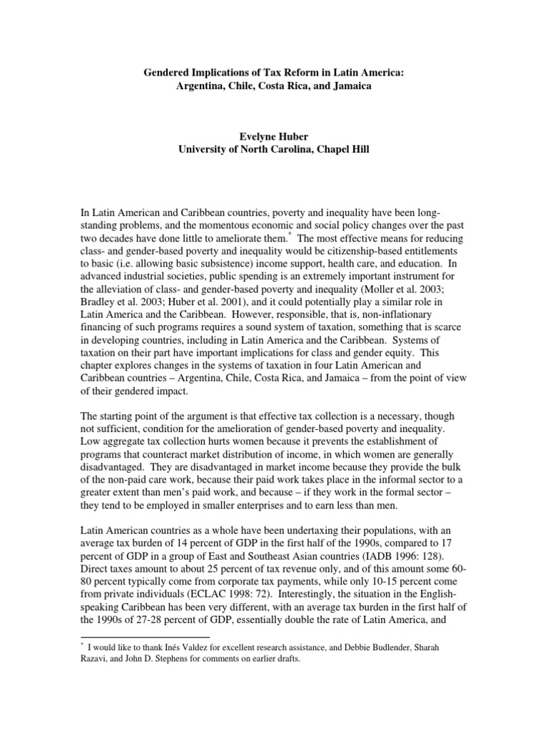 Paper Huber | PDF | Taxes | Indirect Tax