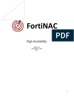 FortiNAC High Availability v94