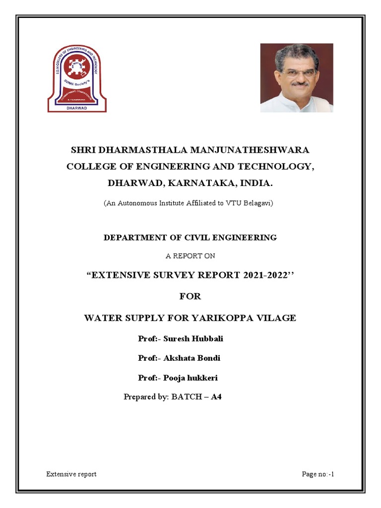 Water Supply Project PDF Water Purification Sewage Treatment