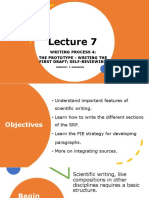 Lecture 07 - Writing Process 4 - The Prototype - Writing The First Draft Self-Reviewing (Revised)