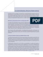 Importancia shocks demanda-oferta inflación bienes