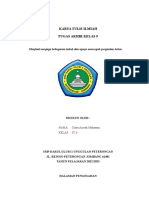 Format KTI Tugas Kelas 9 2022-2023