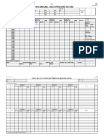 Cargo Discharging / Back Pressure Record