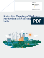 Status Quo Mapping of Hydrogen Production and Consumption in India