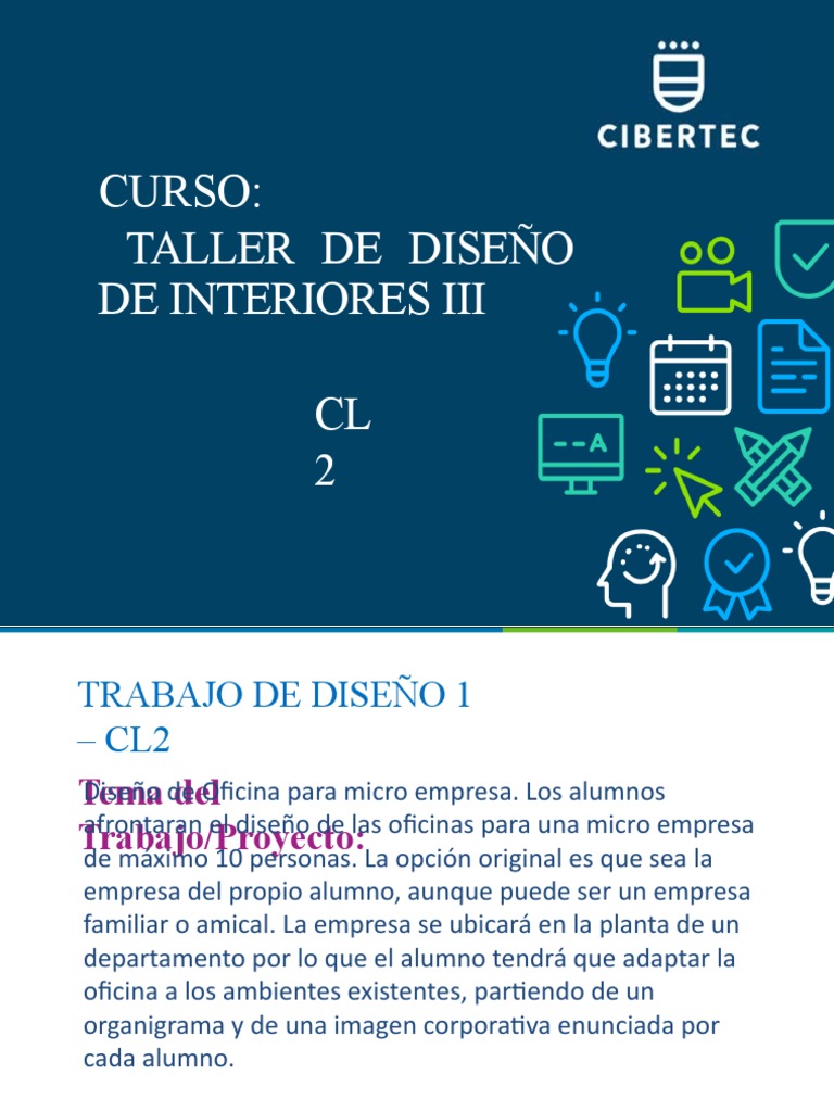 Curso: Taller de Diseño de Interiores Iii CL 2 | PDF | Crecimiento ...