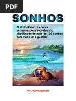 2985924 Livro Dos Sonhos Joao Magalhaes