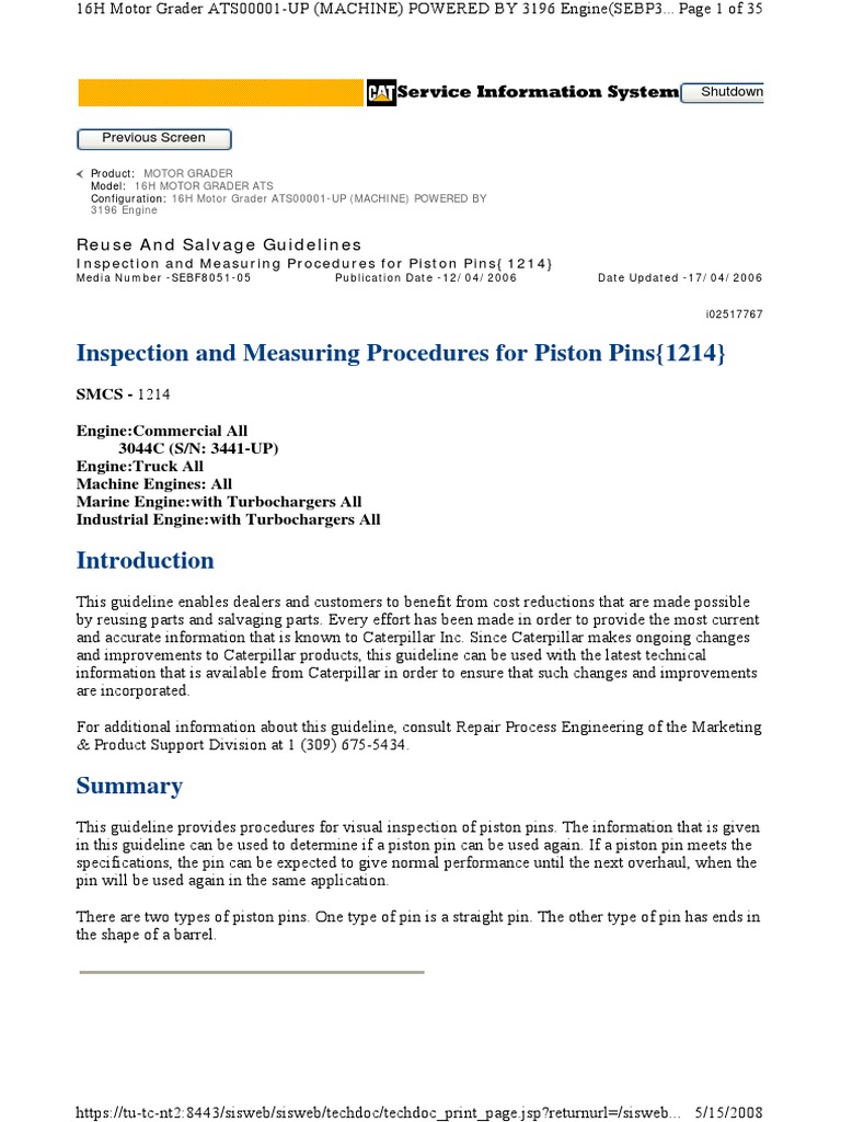 inspection-and-measuring-procedures-for-piston-pins-1214-reuse-and