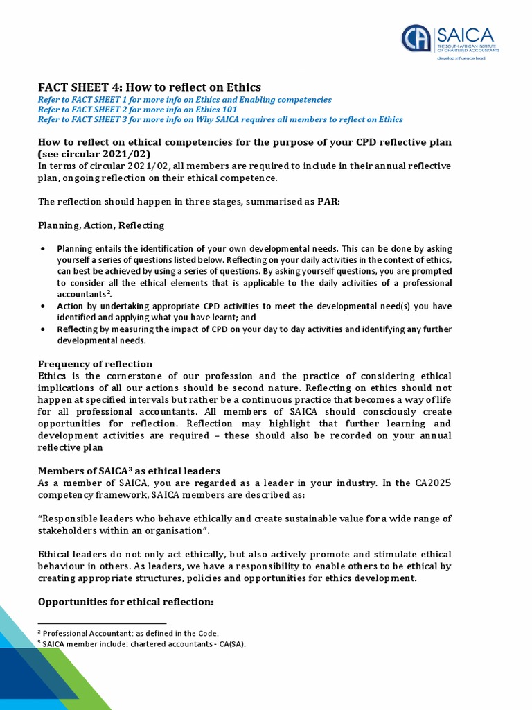 Reflecting on Ethical Competencies | PDF | Business Ethics | Employment