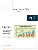 4 Causes of World War 1