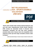 Taklimat Pelaksanaan: Rakan Muda - Sports Bubble Volunteer