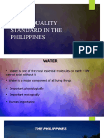 Water Quality Standard in The Philippines
