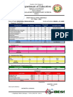 Individual Pupil Profile - Abrigonda, Trisha Nicole M.