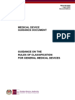 GD0009 Classification of General Medical Device