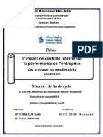 L'impact de Contrôle Interne Sur La Performance de L'entreprise