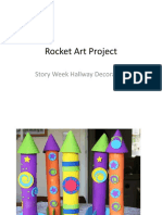 Rocket Art Project: Story Week Hallway Decoration