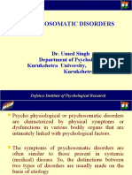Psychosomatic Disorders 22-1-2010
