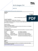 Fiche Correspondance Semi Professionnelle