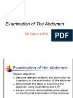 5.Abdominal examination