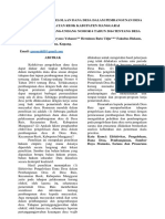 Efektivitas Pengelolaan Dana Desa Dalam Pembangunan Desa Di Desa Ruis, Kecamatan Reok, Kabupaten Manggarai Berdasarkan Undang-Undang Nomor 6 Tahun 2014 Tentang Desa