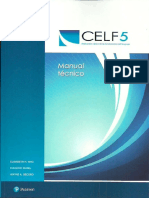 CELF-5 Manual Técnico