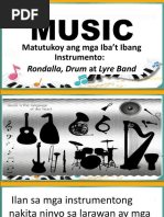 Mga Instrumento NG Rondalla | PDF