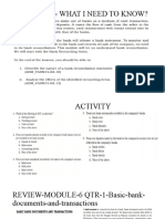 Fabm2 Q2 Module 1 Bank Reconciliation Reconciling Items