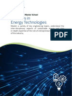 MSC Energy Technologies 2020