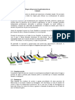 Etapas Del Proceso de Galvanización en Caliente