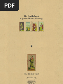 The Etteilla Tarot: Majors & Minors Meanings