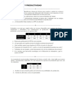 Ejercicios de FPP y Productividad Enunciados