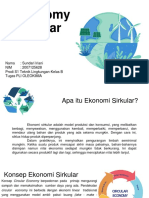 Economy Circular: Nama: Sundari Iriani NIM: 2007125628 Prodi S1 Teknik Lingkungan-Kelas B Tugas Pli Oleokimia