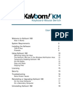 KaVoom! KM User's Manual
