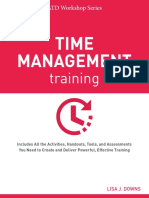 Time Management: Training
