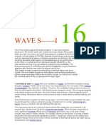 Wave S - I: Wave Matter Medium Medium of Transmission