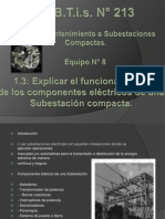 Subestacion Funcionamiento de Los Componentes Electricos de Una Subestacion Elecrtica Compacta