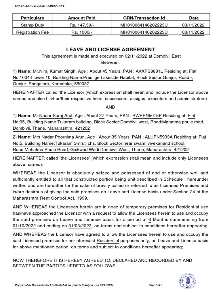 leave-and-license-agreement-particulars-amount-paid-grn-transaction-id