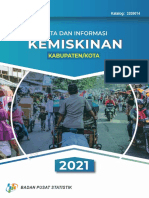 Data Dan Informasi Kemiskinan Kabupaten - Kota Tahun 2021