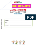English Alphabets Capital Letters Worksheet