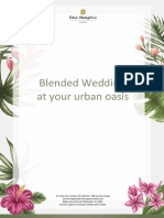 Blended Weddings at Your Urban Oasis