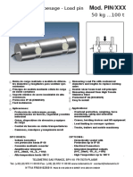 Telemetrix Axe Peseur Load Pin