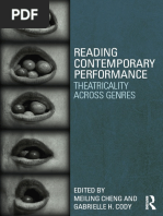 Gabrielle Cody - Meiling Cheng - Reading Contemporary Performance - Theatricality Across Genres-Routledge (2015)