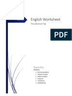 English Worksheet - The Laburnum Top