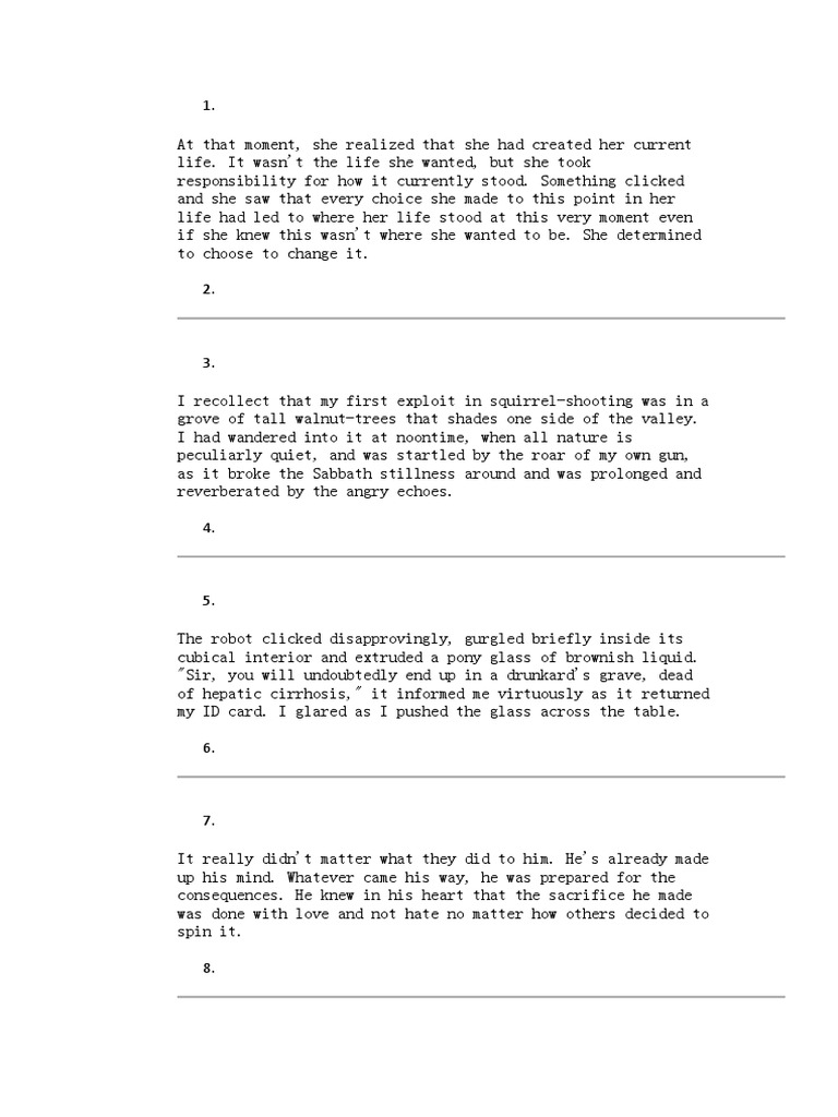 Story - 4 | PDF