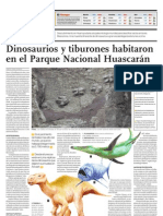 Dinosaurios y Tiburones Habitaron en El Parque Nacional Huascarán