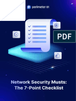Network Security Checklist