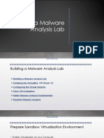 Building A Malware Analysis Lab