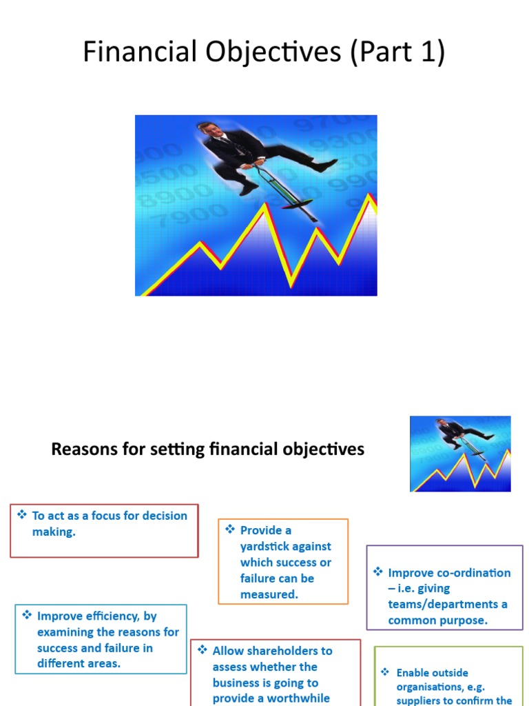 What Are Financial Objectives Examples