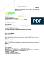 Fuentes de Información - Aplicación TAREA