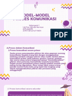 Model-Model Proses Komunikasi: Kelompok 1 1.arfian Alinda Herman 2.musaddik 3.anil Qhusnul Yakin