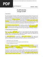 1-2 - FoodWorld (D) Design of MIS